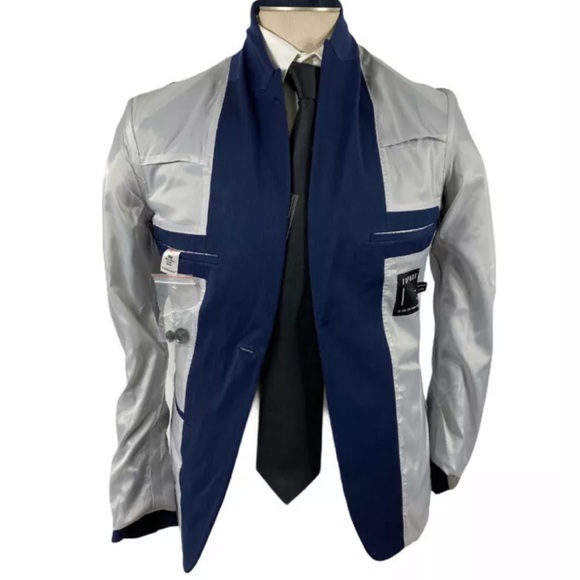 Topman Ultra Muscle Fit 36R Sport Coat Blazer NWT - Picture 9 of 12
